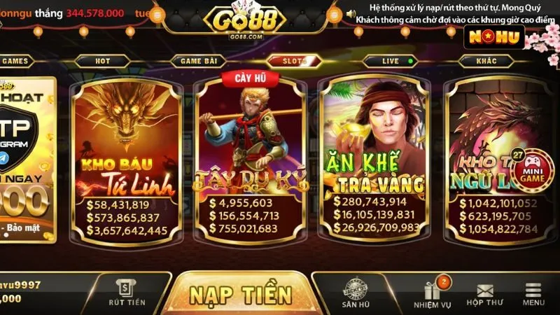 Sản phẩm nổ hũ tại cổng game Sản phẩm nổ hũ tại cổng game